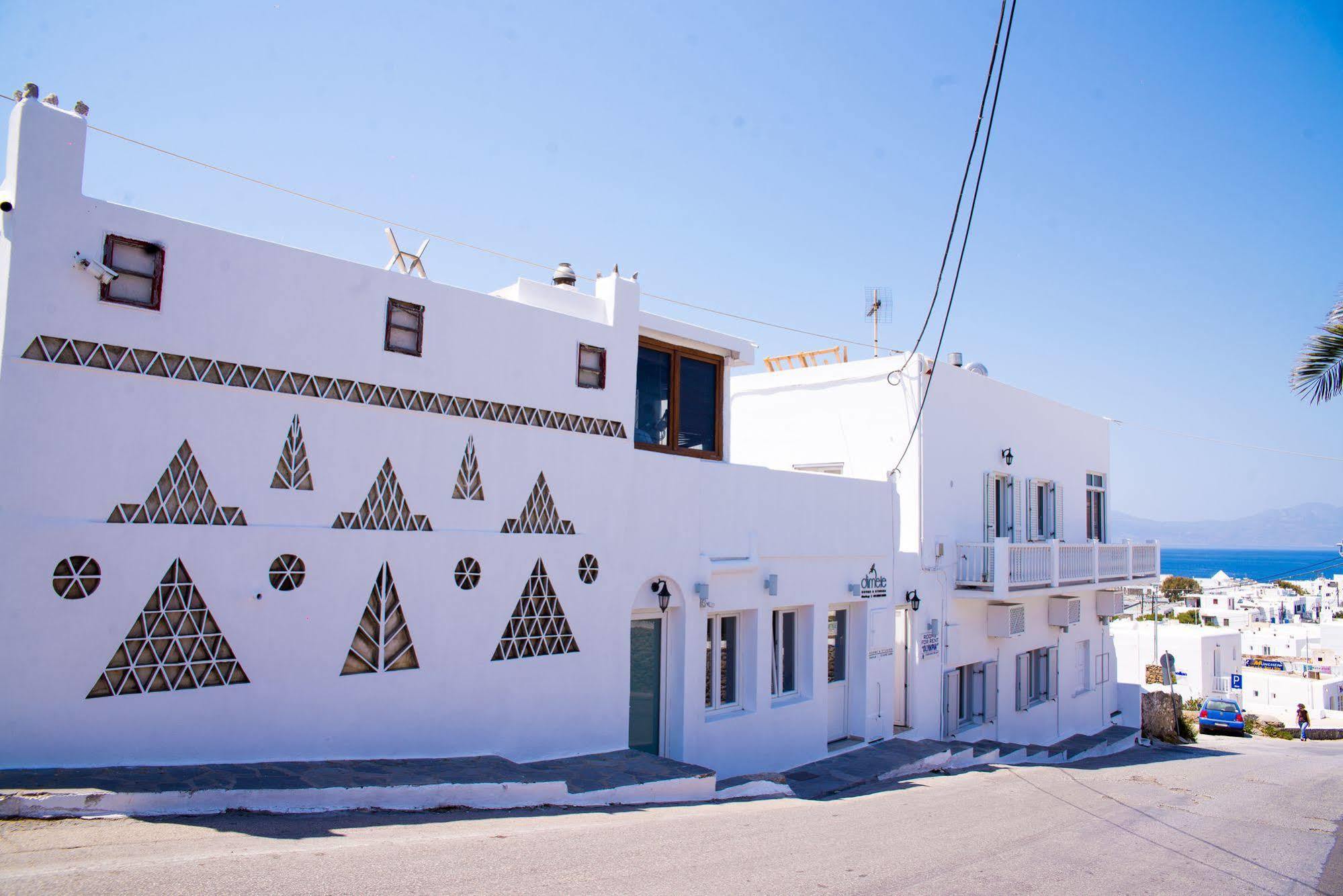 Dimele Rooms & Studios Mykonos Town ภายนอก รูปภาพ